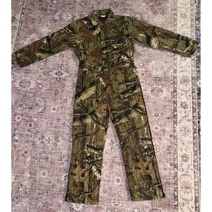 RedHead Youth Camo Insulated Silent-Hide Hunting Coveralls Size 16 Camouflage
